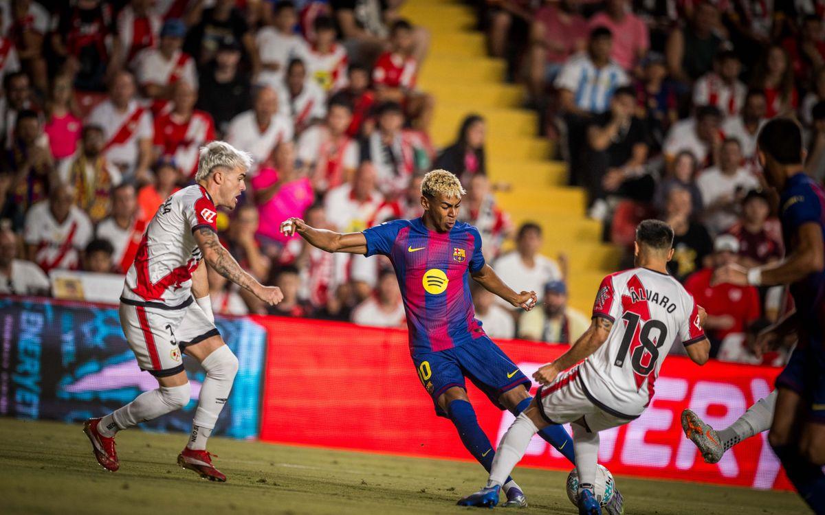 Barcelona vs Rayo Vallecano Result