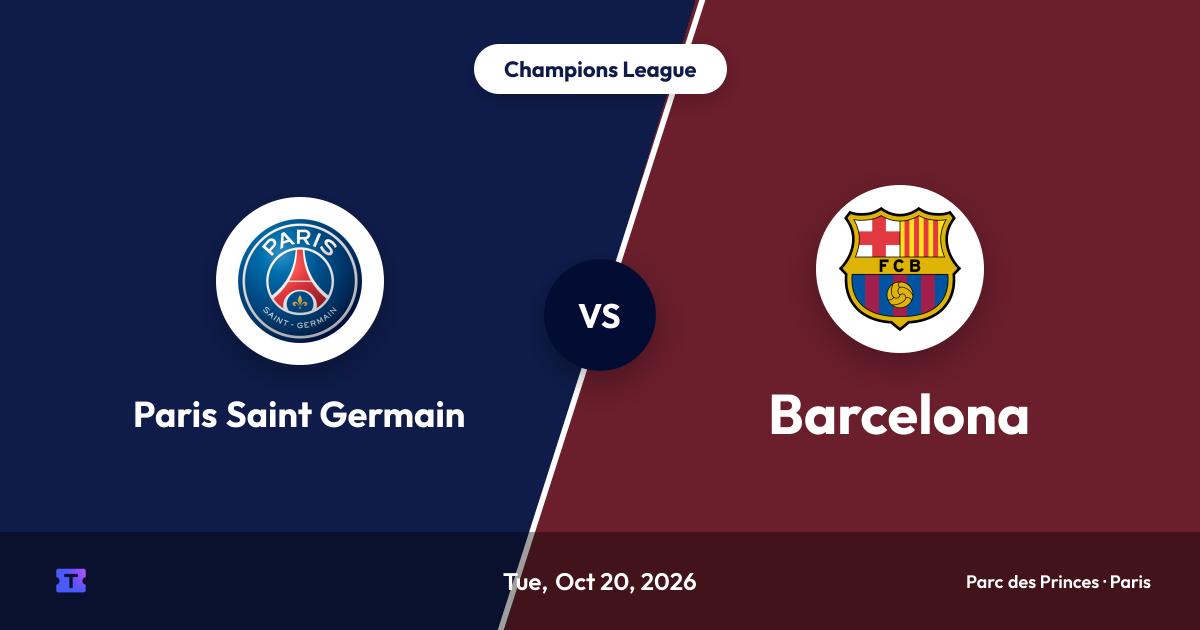 PSG vs Barcelona