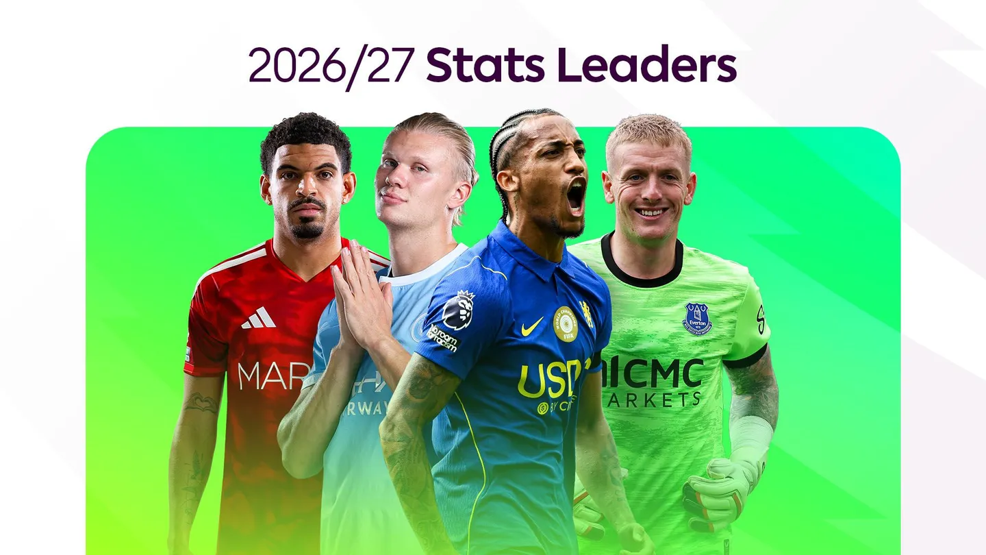 Premier League stats 2026/27